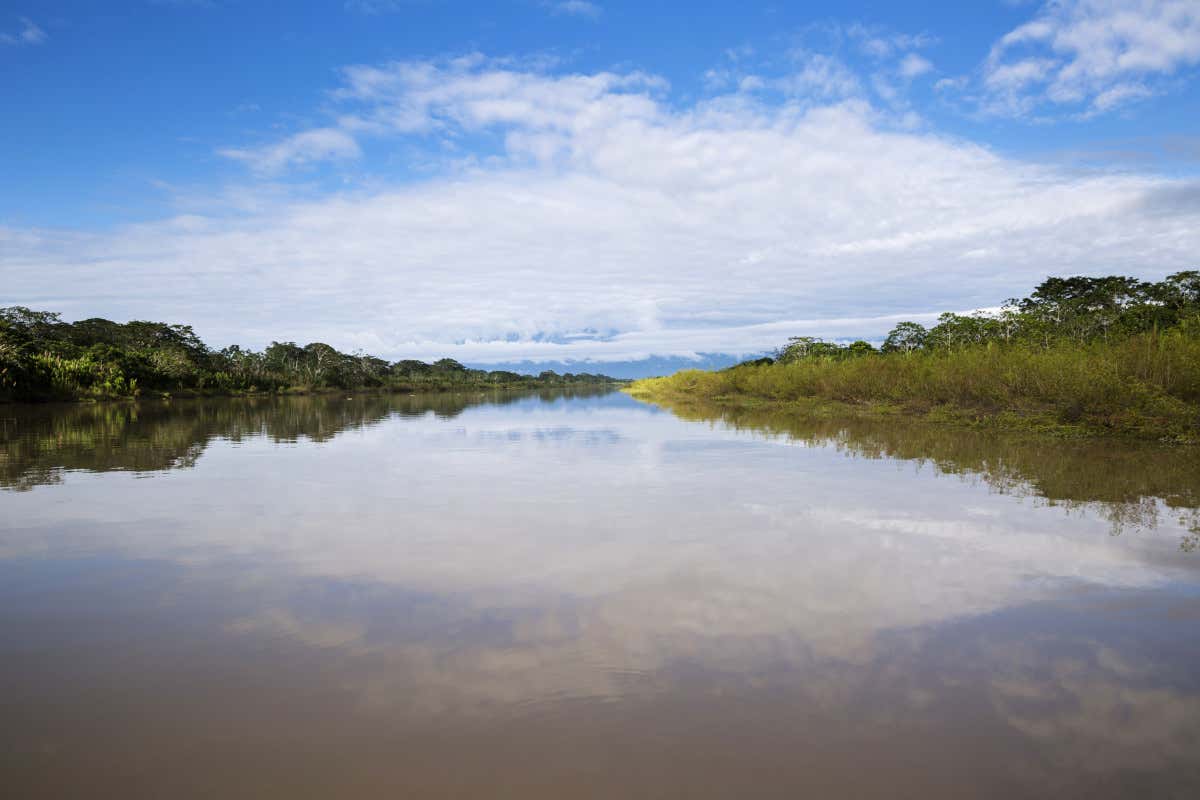 Nacimiento del río Amazonas en Perú