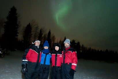 Viajamos con Elvira a ver la Aurora Boreal