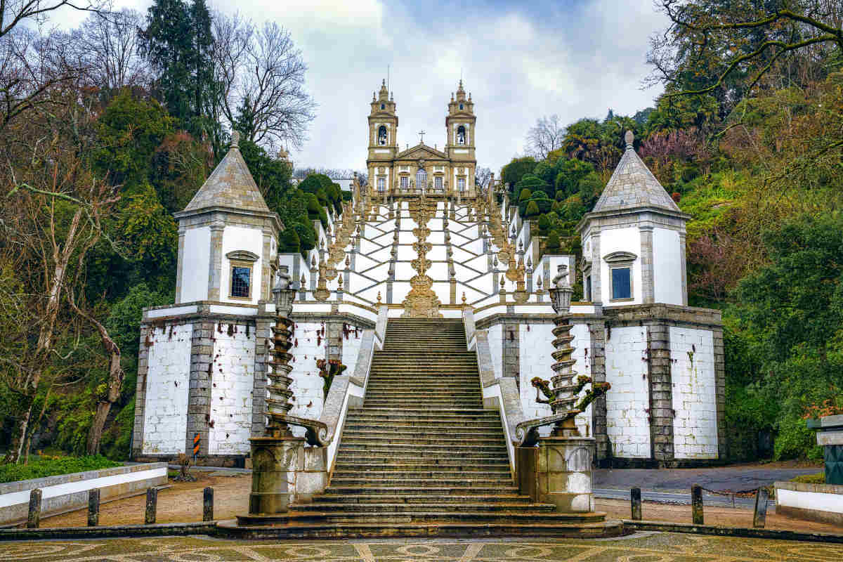 Santuário do Bom Jesus, na cidade de Braga