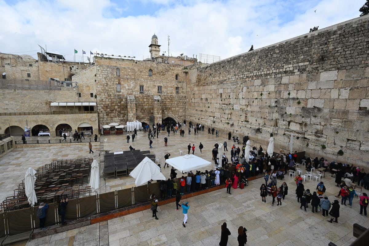 Muro das Lamentações em Jerusalém