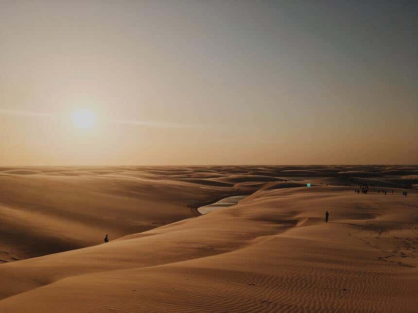 Lençóis Maranhenses, um dos parques naturais do Brasil