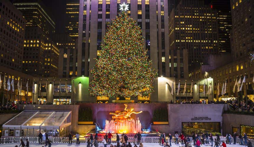 Árbol de Navidad del Rockefeller Centre de Nueva York