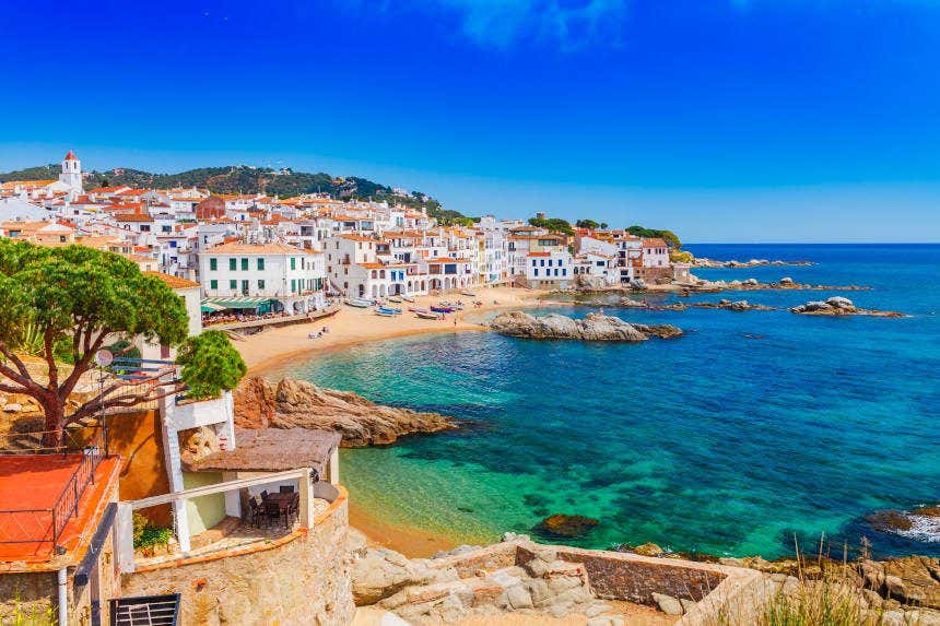 Paisaje de la Costa Brava