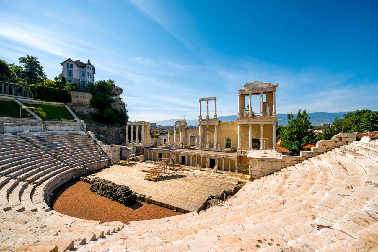 Le site antique de Plovdiv avec un amphithéâtre témoin du patrimoine riche de cette destination européenne méconnue