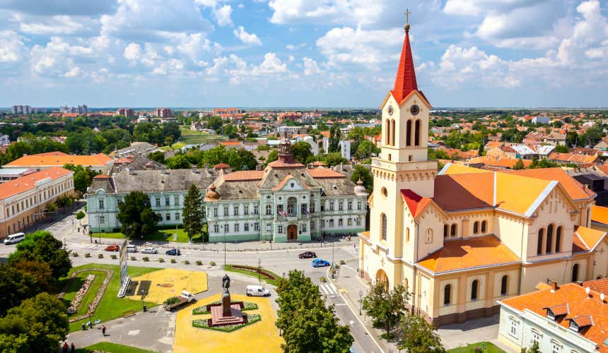 Centro histórico de Zrenjanin, Serbia