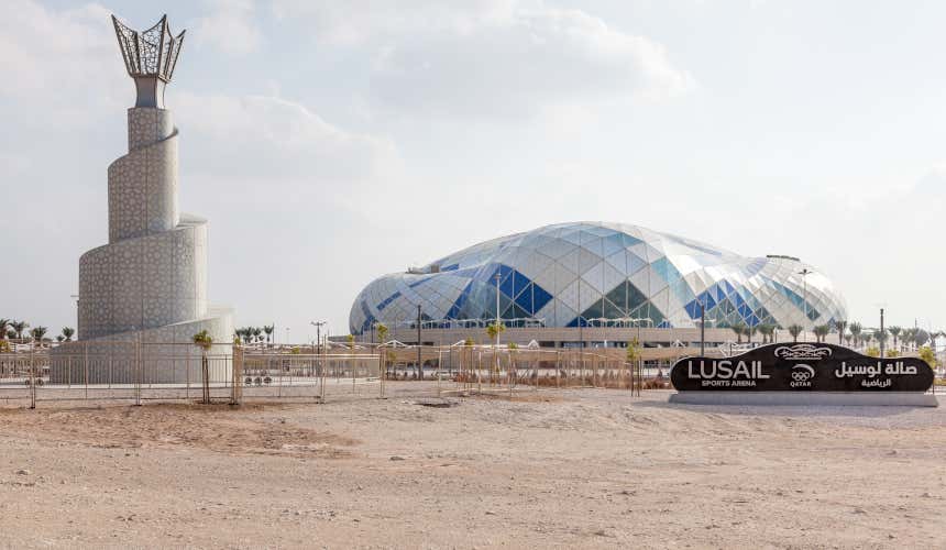 Lusail Stadium in Qatar