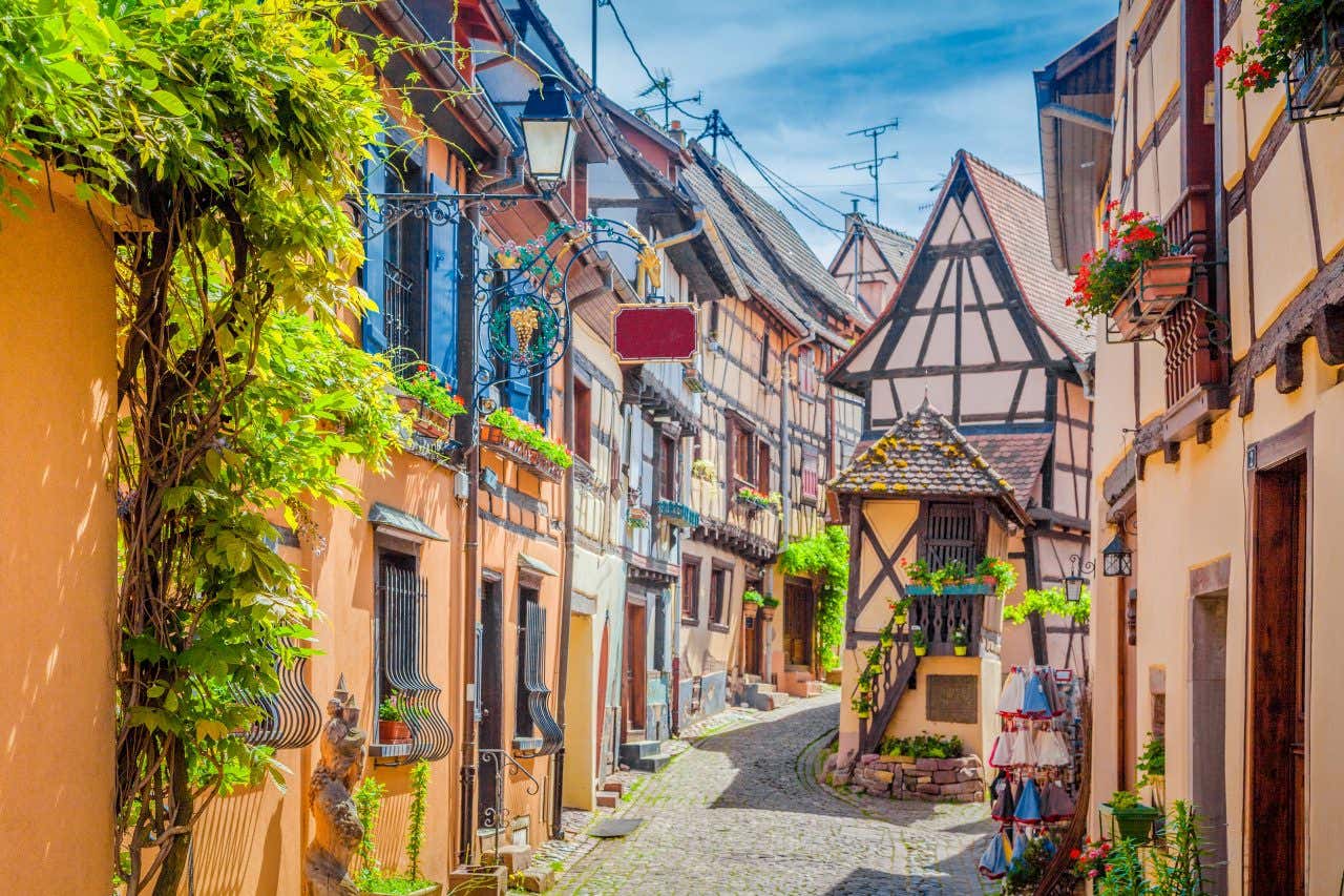 Rue de Colmar, digne d'un conte de fée