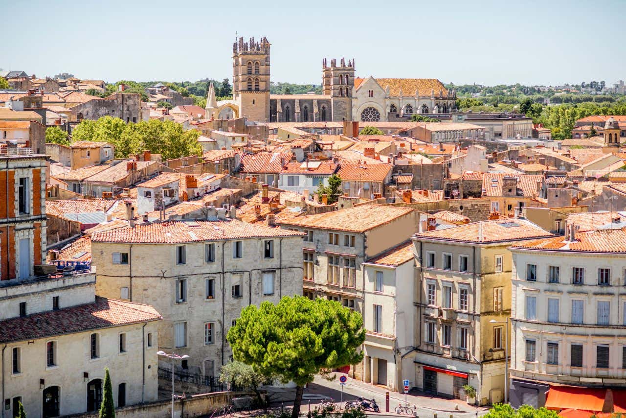 Vue sur le Vieux Montpellier