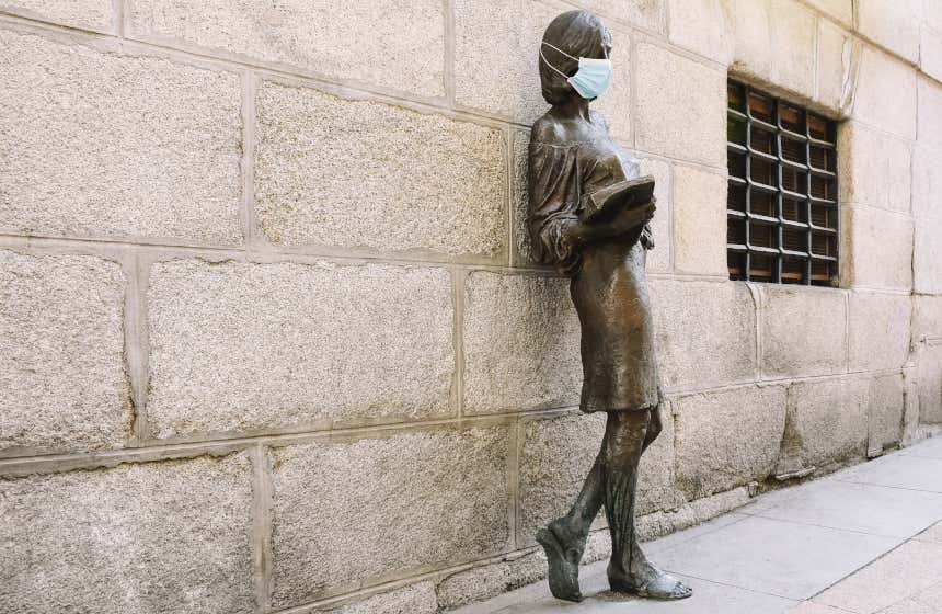 Julia, la primera universitaria de la ciudad de Madrid.