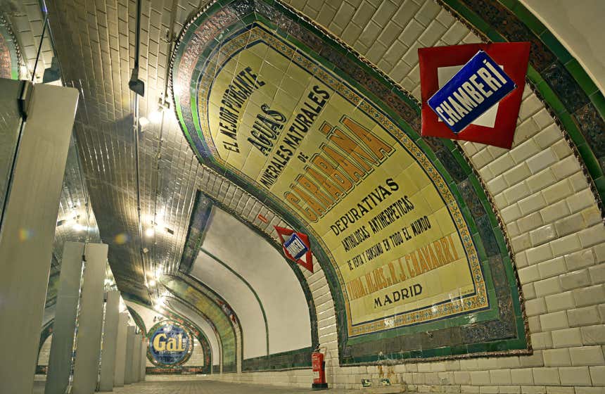Estación abandonada de Chamberí.