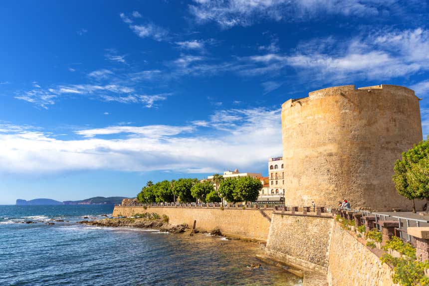 Puerto de Alguer, en Cerdeña.