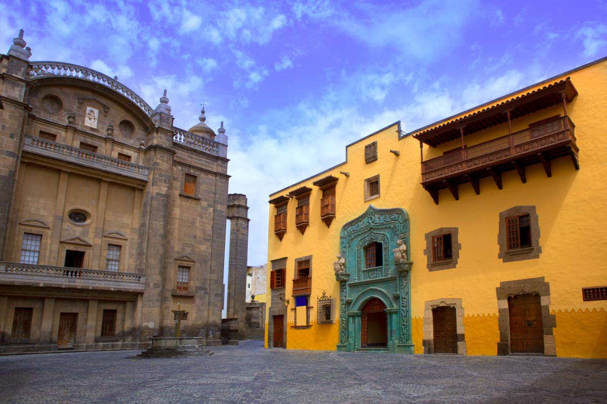 Casa de Colón en Vegueta, en el centro histórico de Las Palmas de Gran Canaria