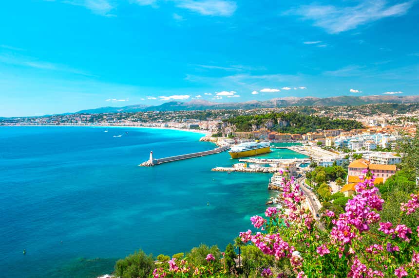 Costa de Niza, en Francia