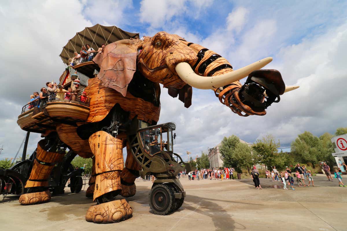 Gran Elefante en la Isla de las Máquinas de Nantes.