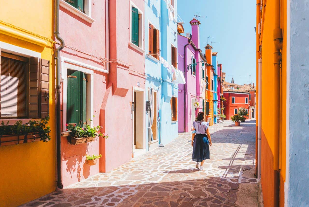 La ville de Burano, une des activités préférées de Civitatis