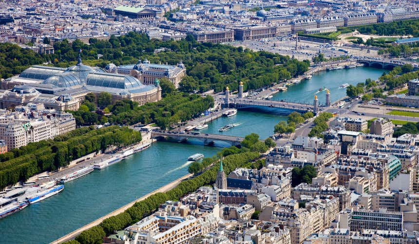 París a vista de pájaro