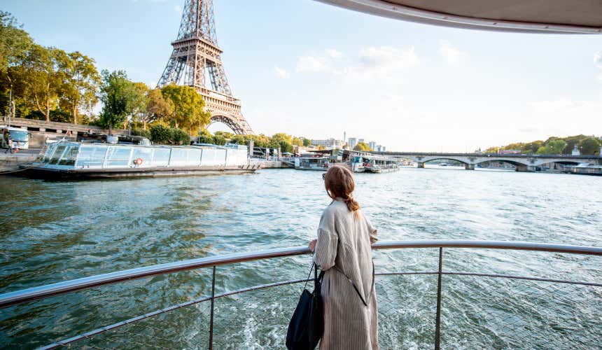 Viendo París desde el Sena