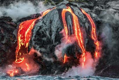 Les volcans les plus actifs du monde