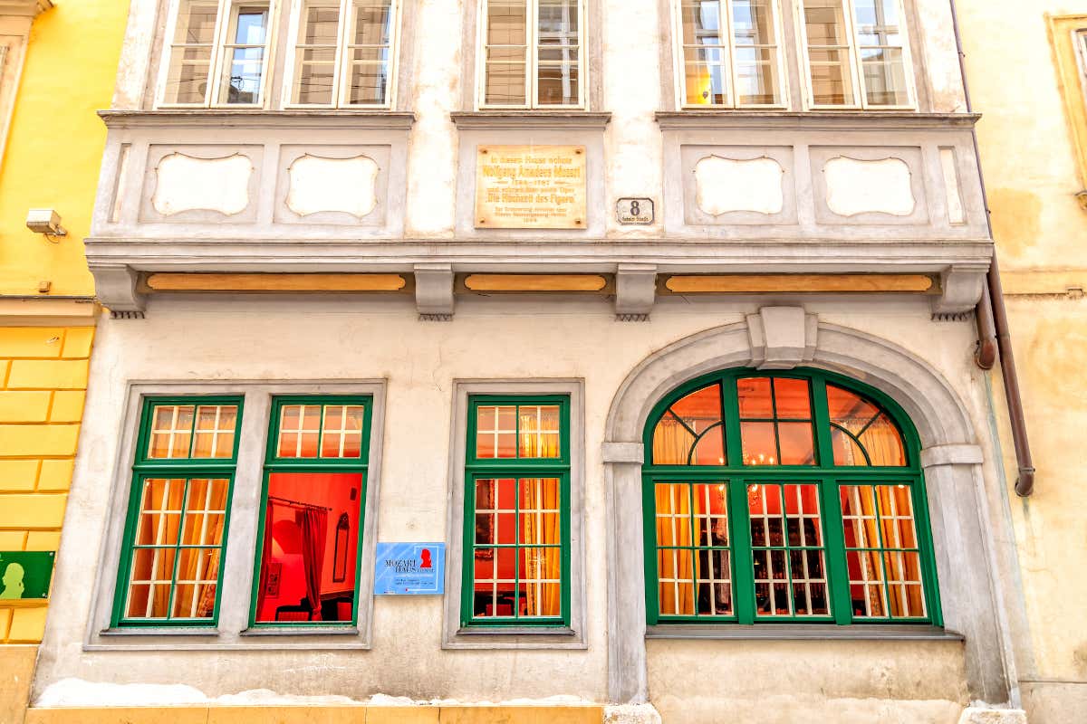 Casa Museo de Mozart, lugar donde vivió el compositor durante una etapa de su vida. 