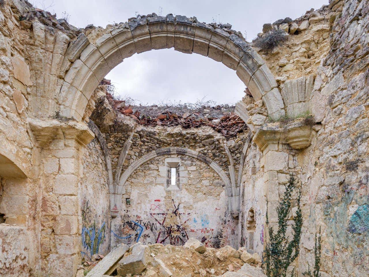 Village d'Ochate en Espagne