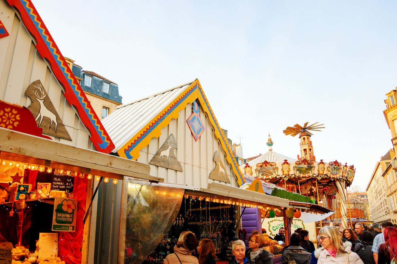 Le Marché de Noël de Metz, l'un des plus beaux marchés de France.