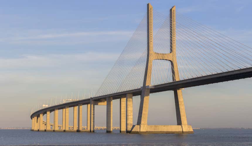 Vasco da Gama Bridge in Portugal