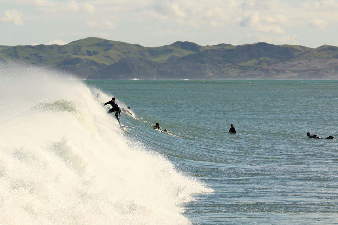 The 10 best surfing destinations in the world
Raglan Waves, New Zealand