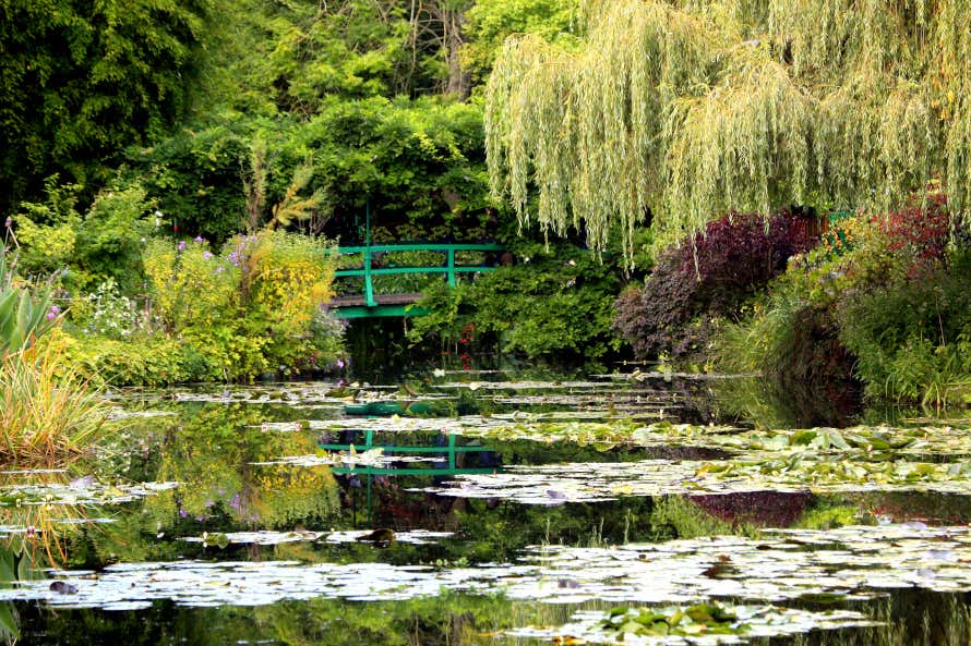 Jardín japonés en Giverny