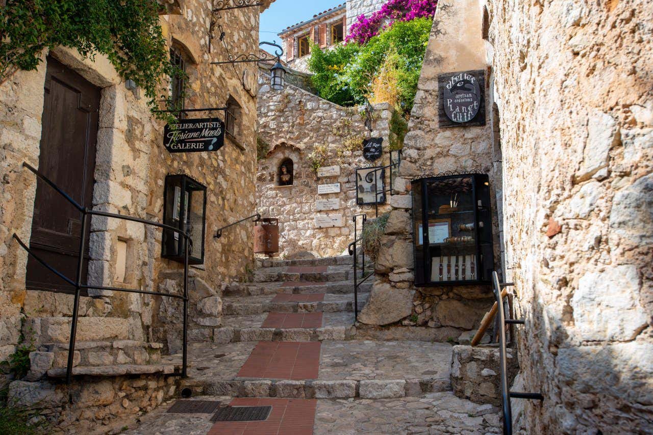 Ruelle du village d'Èze