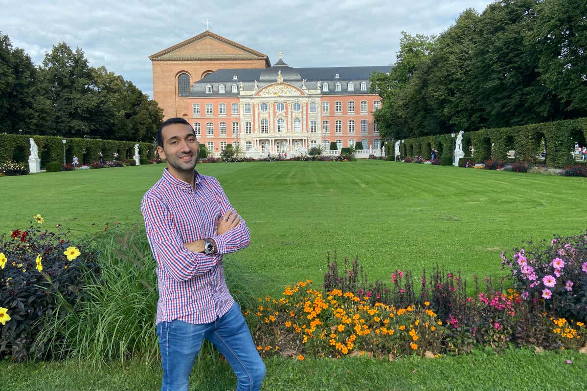 Santy Torres en su visita a Tréveris, Alemania