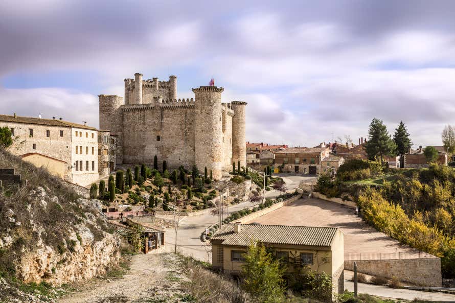 Castillo y edificios de Torija, uno de los pueblos más bonitos de Guadalajara