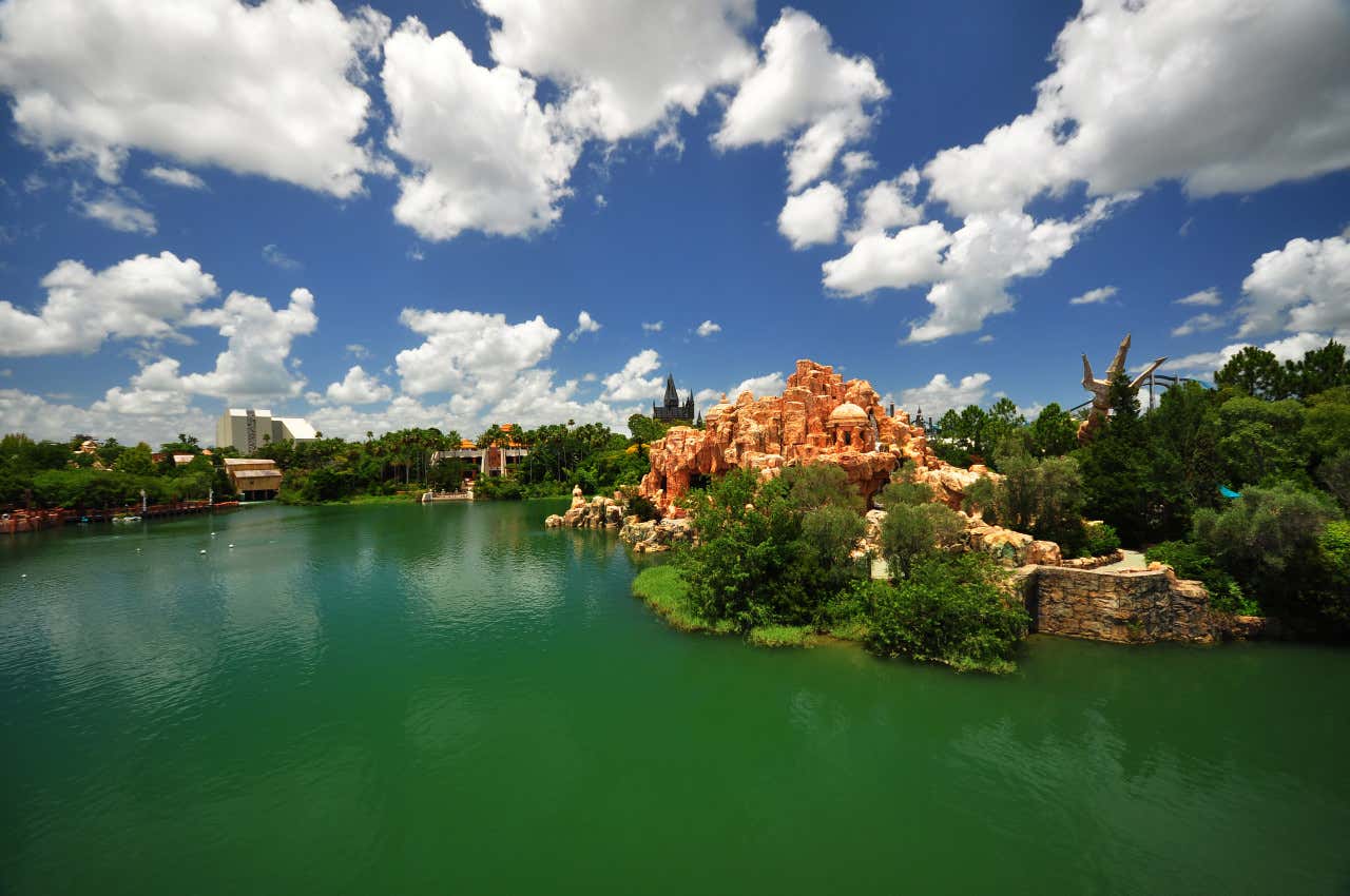 Panorámica de una de las zonas de Universal Studios Orlando