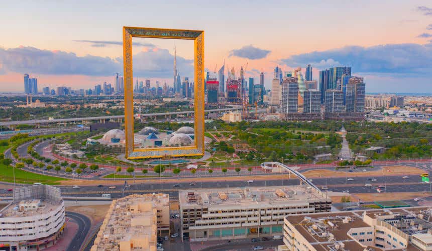 Dubai Frame, el marco de fotos más grande del mundo