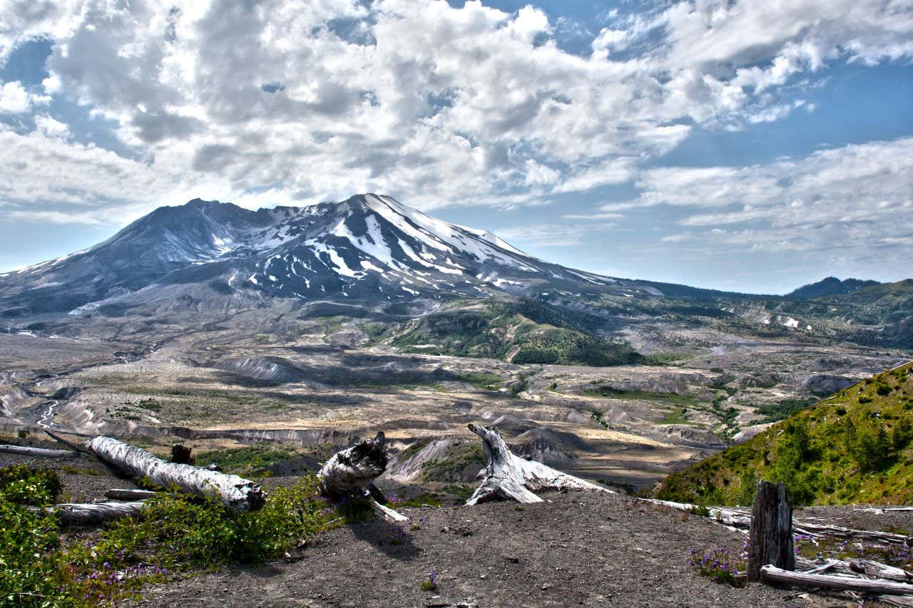 Monte Santa Helena en Washington, Estados Unidos