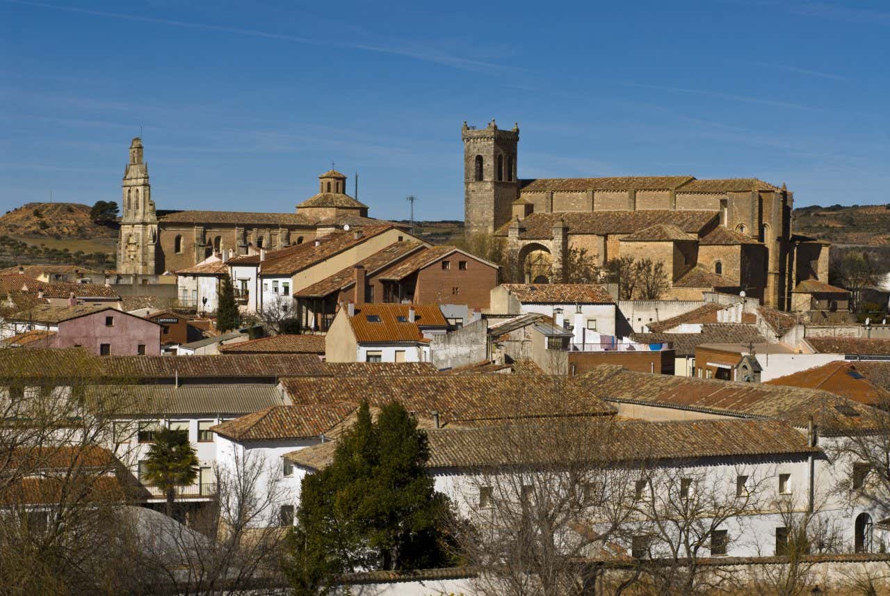 Vistas panorámicas del castillo de Cifuentes, uno de los pueblos más bonitos de Guadalajara