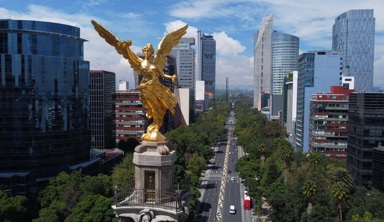 Disfruta de la mejor vista de la Ciudad De México desde el Ángel de la  Independencia