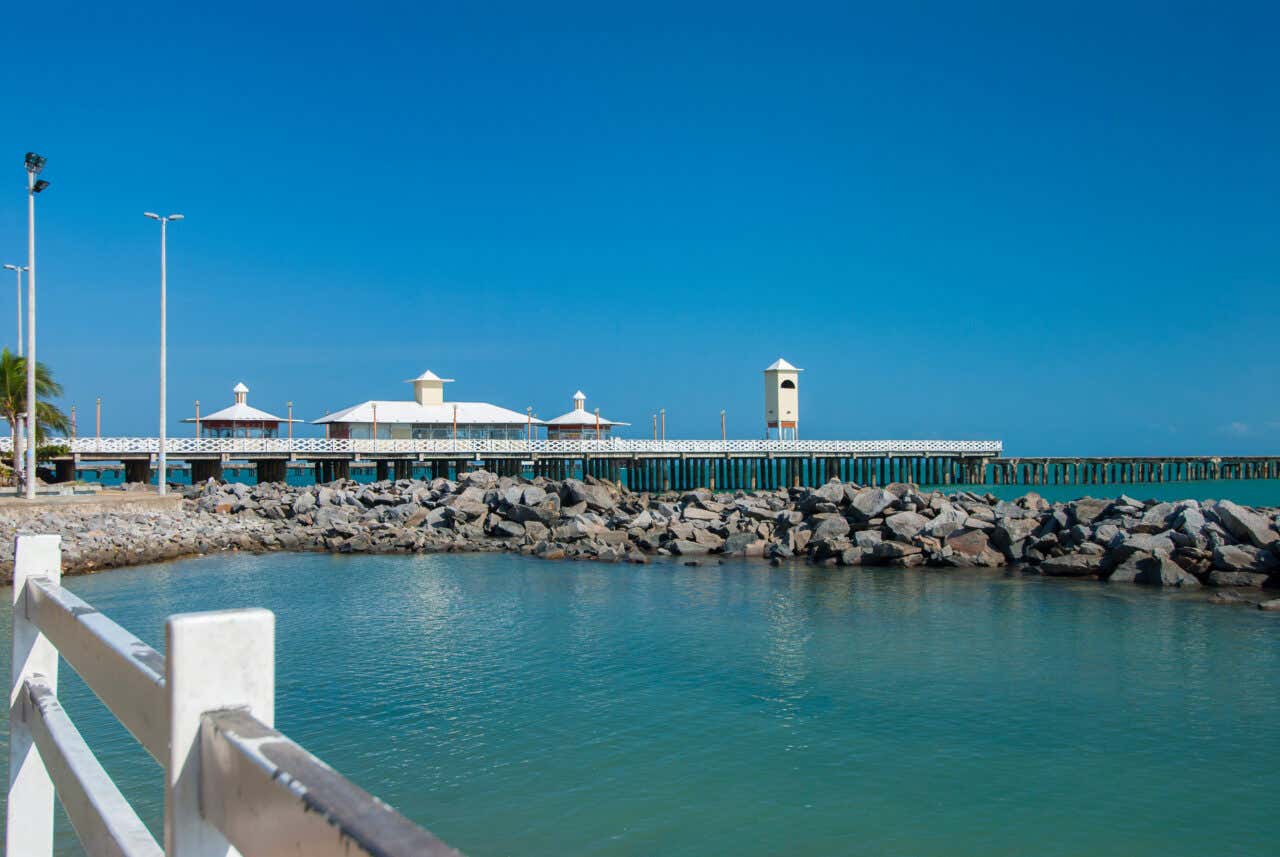 A Ponte dos Ingleses, na Praia de Iracema
