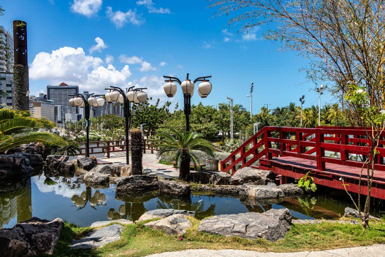 Jardim Japonês na Beira-Mar de Fortaleza