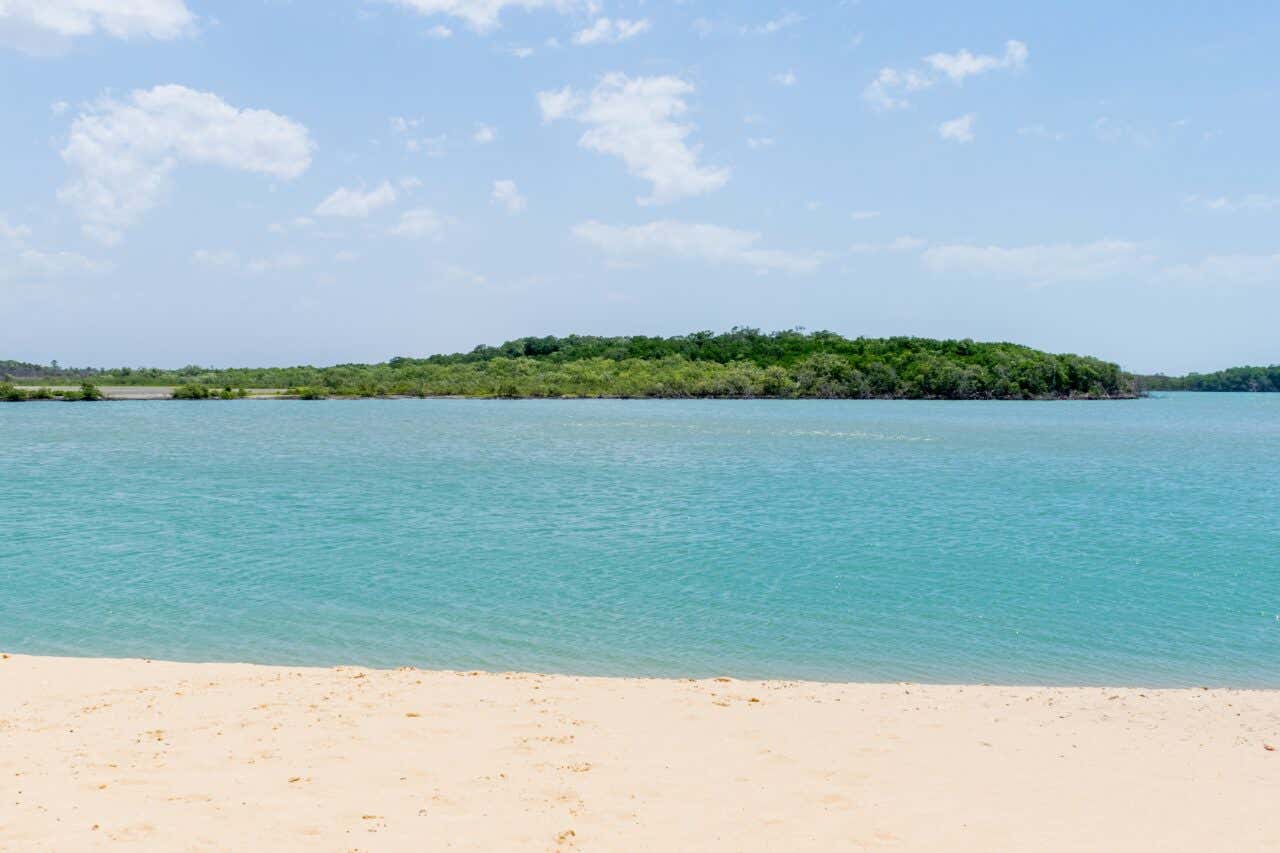 Ilha do Amor, em Camocim, no Ceará.