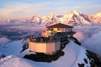 La montaña Schilthorn y otros escenarios de James Bond en Suiza