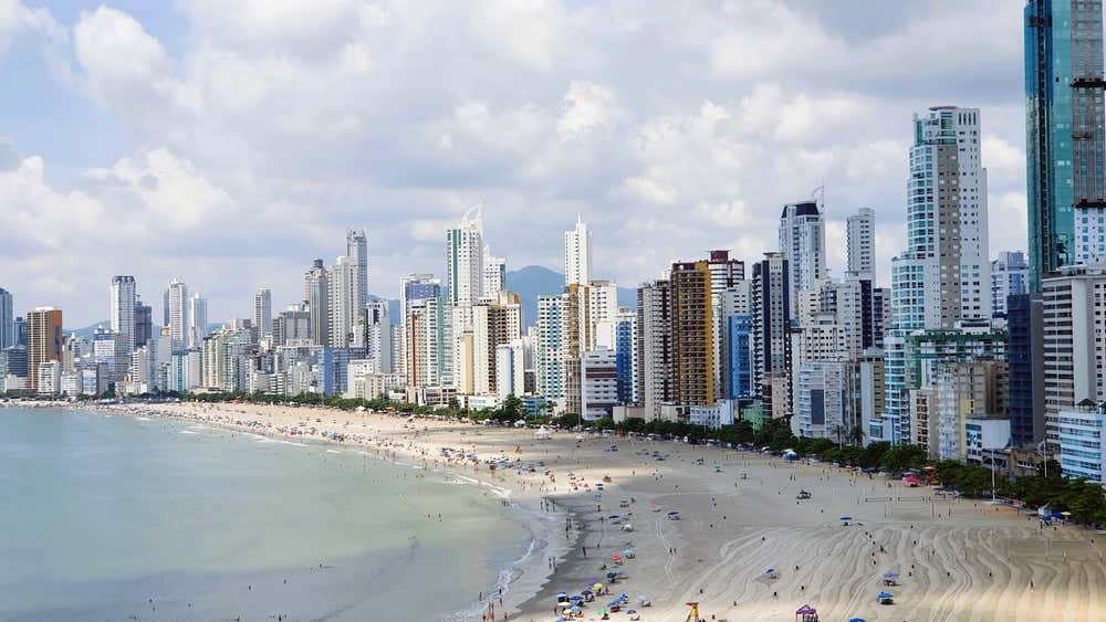 Praia Central de Balneário Camboriú