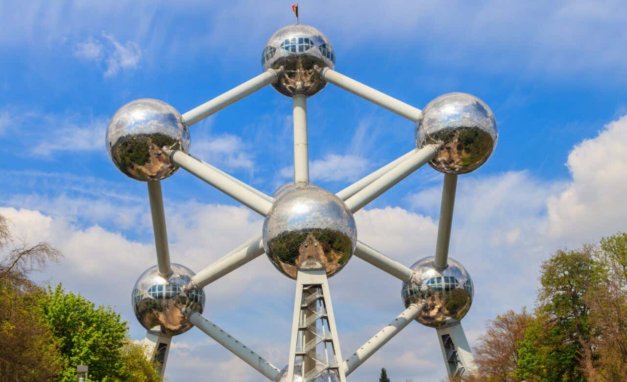 The Atomium in Brussels.