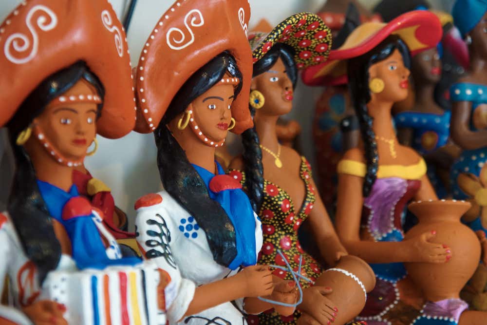 Casa da Cultura local para comprar artesanato no Recife