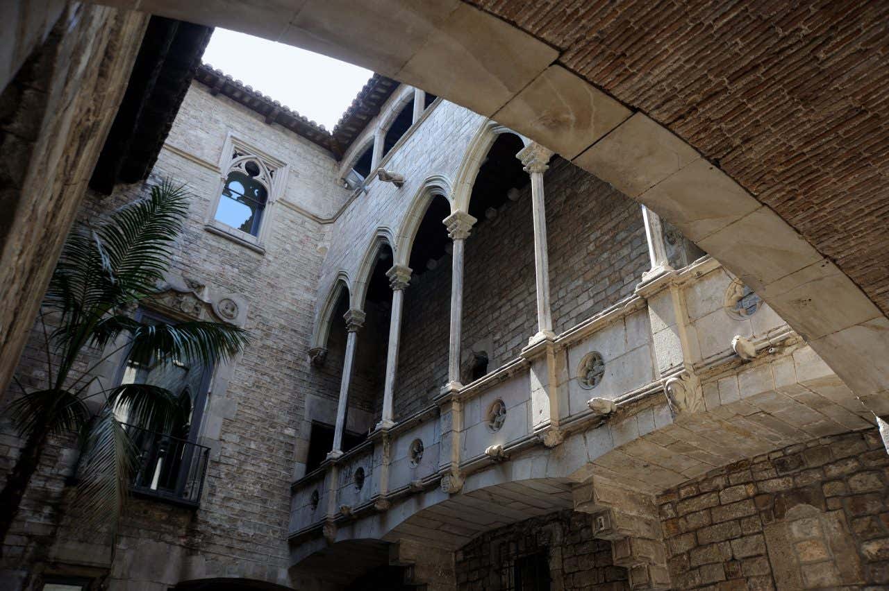 Patio intérieur du musée Picasso, une visite à faire à Barcelone