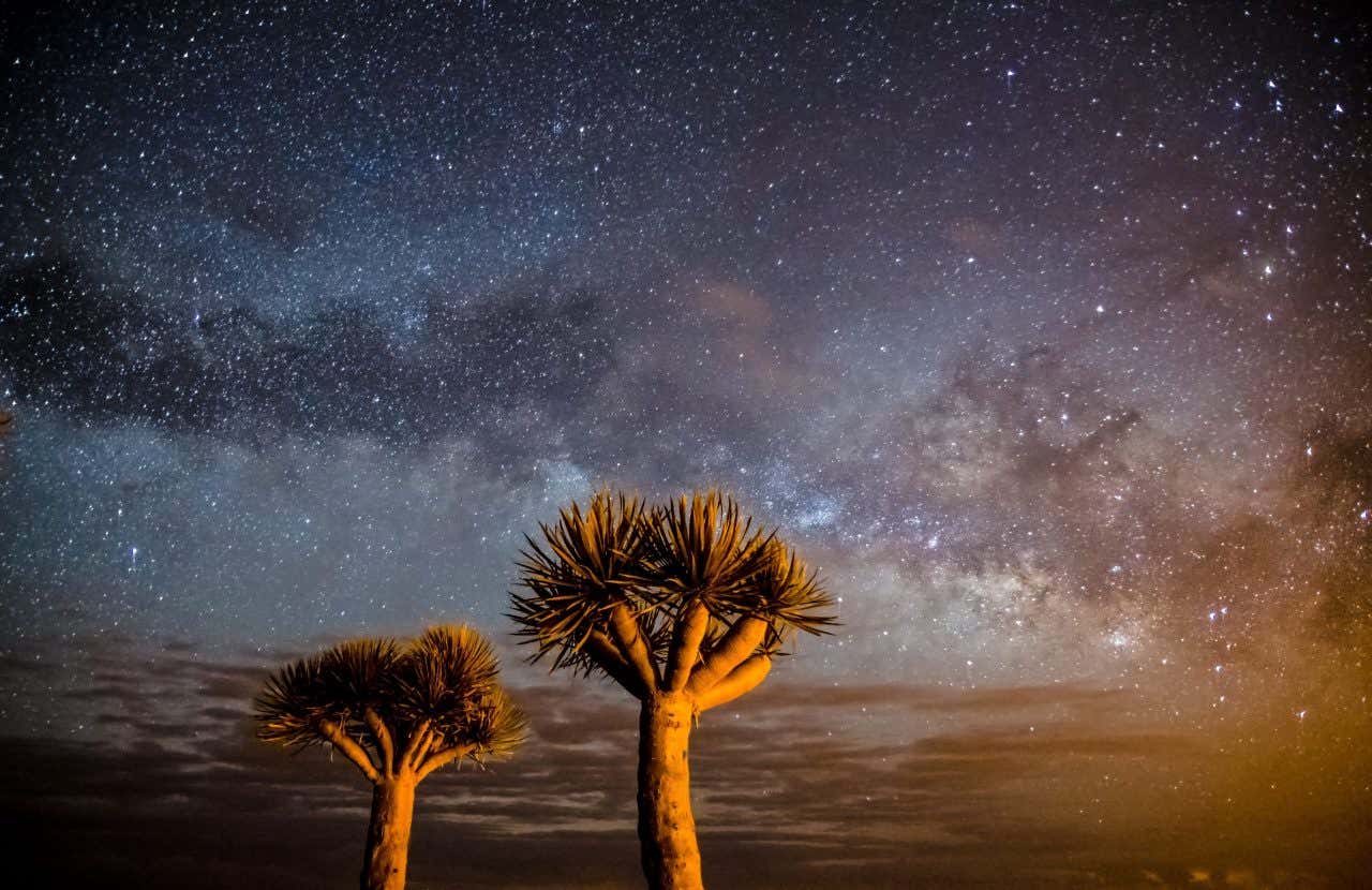 Ciel étoilé, une chose dont vous devez profiter absolument à La Palma et aux Canaries en général.