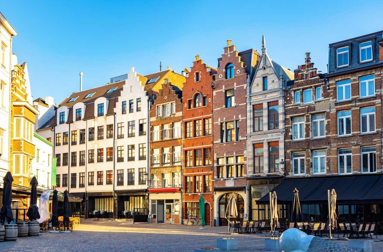 Architecture d'Anvers, sur la Place centrale