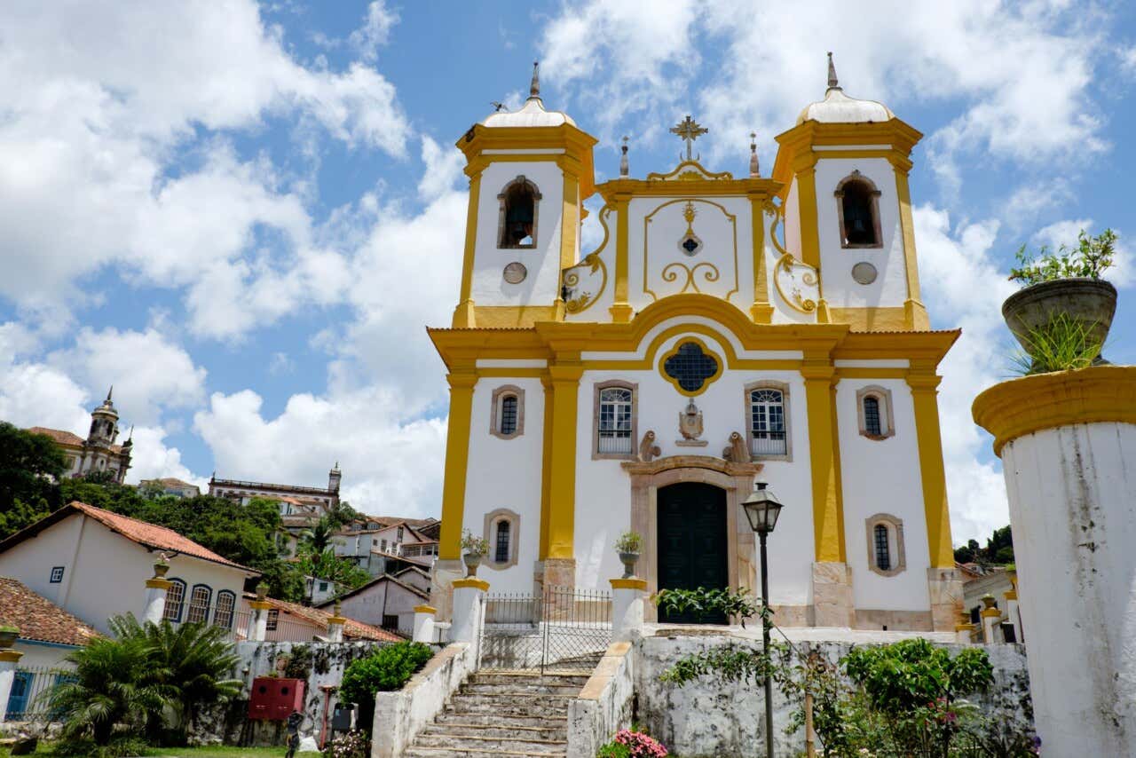 Facahda da Igreja Matriz de Nossa Senhora da Conceição de Antônio Dias
