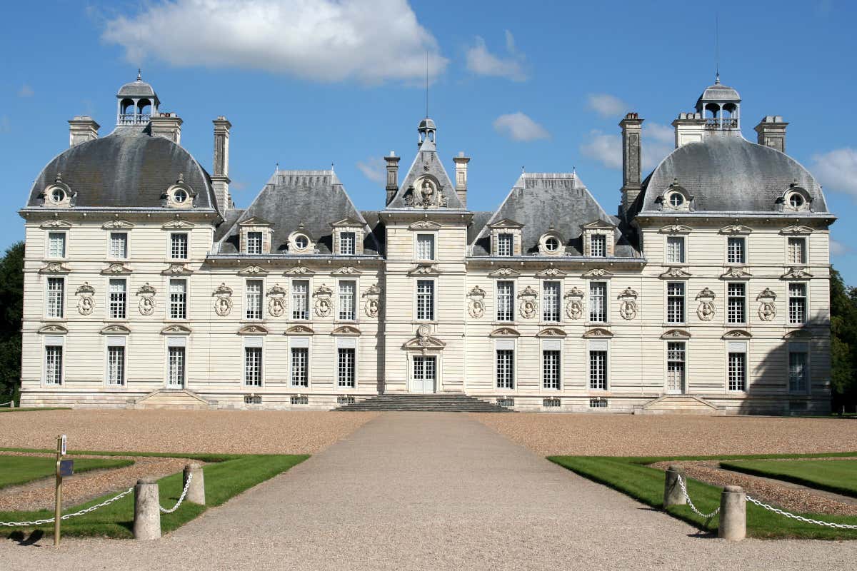 Fachada de un palacio renacentista