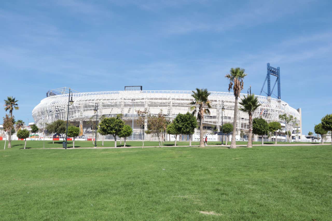 Estadio en construcción