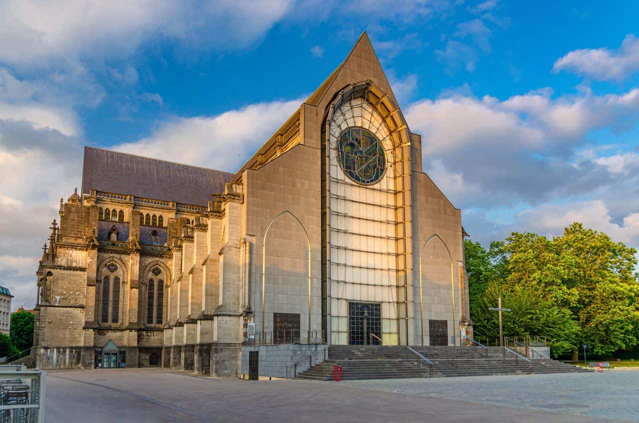 Cathédrale de LIlle et sa façade en marbre